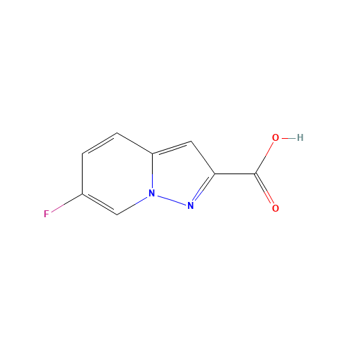 6-fluoroH-pyrazolo[1,5-a]pyridine-2-carboxylic acid (CAS: 876379-76-9) - Related Chemical Product