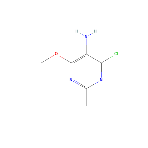 4-chloro-6-methoxy-2-methylpyrimidin-5-amine (CAS: 88474-31-1) - Related Chemical Product