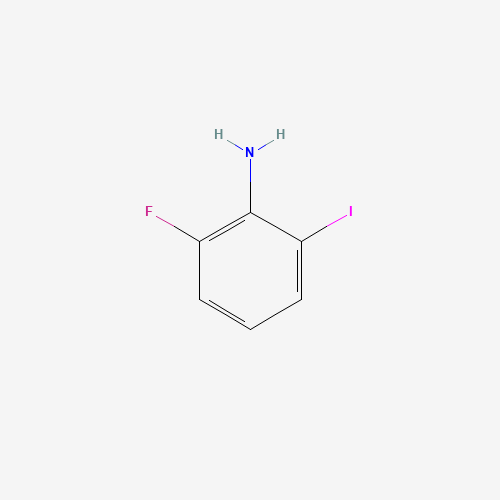2-Fluoro-6-iodoaniline (CAS: 886762-73-8) - Chemical Structure and Molecular Formula 