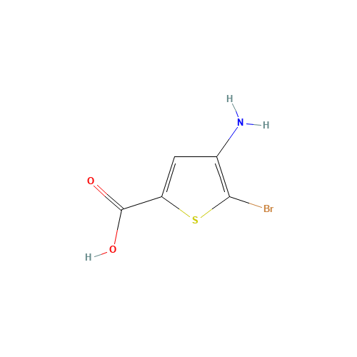 2-Thiophenecarboxylic acid,4-amino-5-bromo- (CAS: 89499-42-3) - Related Chemical Product