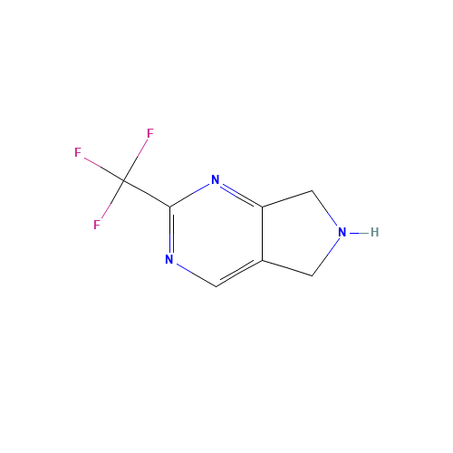 2-(trifluoromethyl)-6,7-dihydro-5H-pyrrolo[3,4-d]pyrimidine (CAS: 905274-04-6) - Related Chemical Product