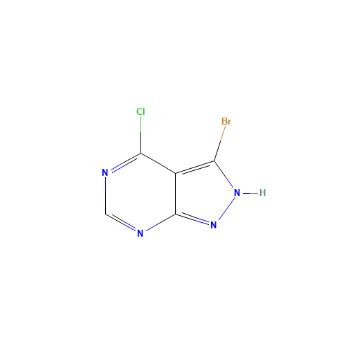 3-BROMO-4-CHLORO-1H-PYRAZOLO[3,4-D]PYRIMIDINE (CAS: 90914-41-3) - Related Chemical Product