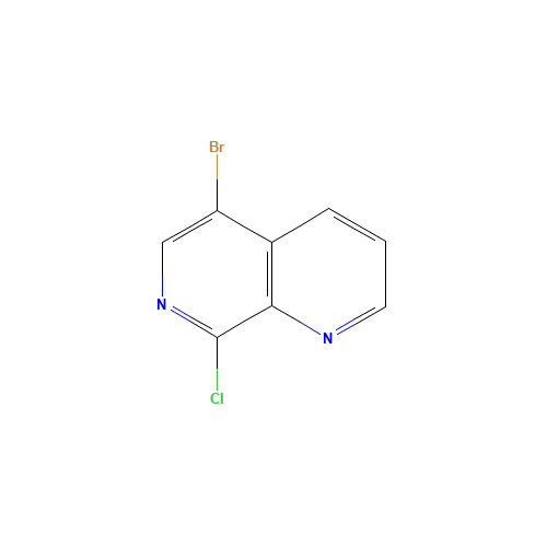 5-BROMO-8-CHLORO-1,7-NAPHTHYRIDINE (CAS: 909649-06-5) - Related Chemical Product