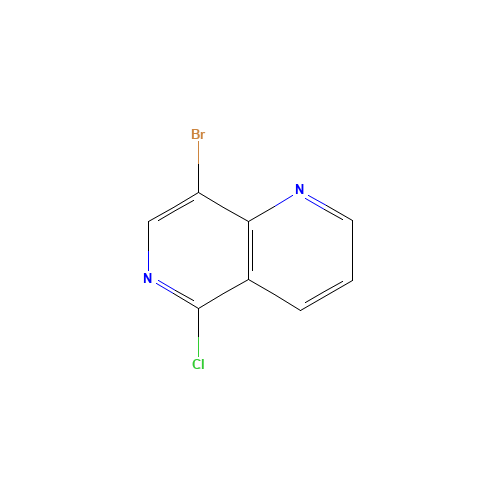 8-BROMO-5-CHLORO-1,6-NAPHTHYRIDINE (CAS: 909649-12-3) - Related Chemical Product