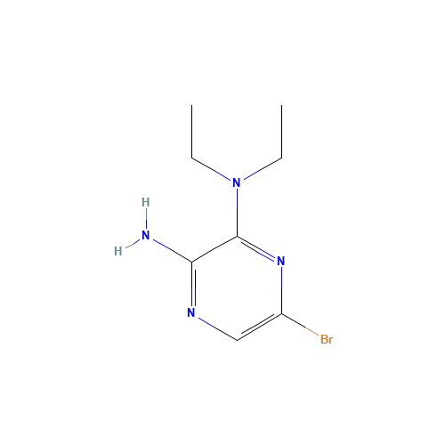 2-AMINO-5-BROMO-3-(DIETHYLAMINO)PYRAZINE (CAS: 912773-09-2) - Related Chemical Product