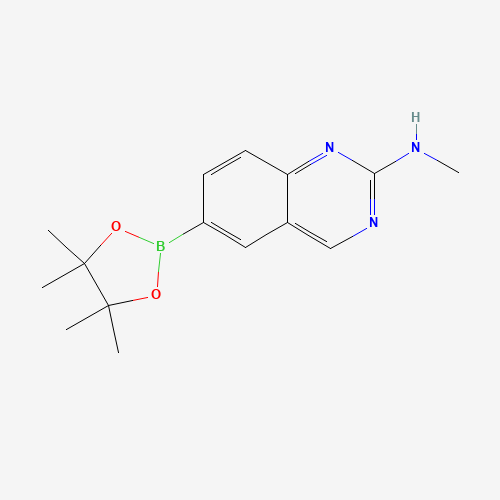N-methyl-6-(4,4,5,5-tetramethyl-1,3,2-dioxaborolan-2-yl)quinazolin-2-amine (CAS: 913067-91-1) - Related Chemical Product
