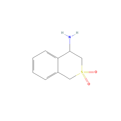 3,4-dihydro-1H-S,S-Di-oxo-isothiochromen-4-amine hydrochloride (CAS: 916420-33-2) - Related Chemical Product