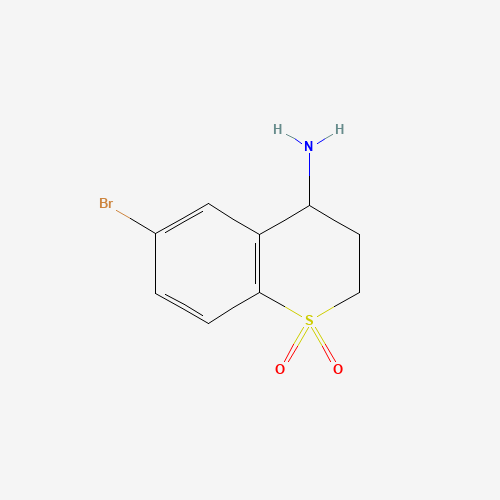 6-bromo-3,4-dihydro-2H-S,S-Di-oxo-thiochromen-4-amine hydrochloride (CAS: 916420-34-3) - Related Chemical Product