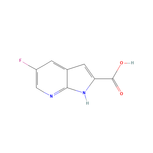 5-fluoro-1H-pyrrolo[2,3-b]pyridine-2-carboxylic acid (CAS: 920978-94-5) - Related Chemical Product