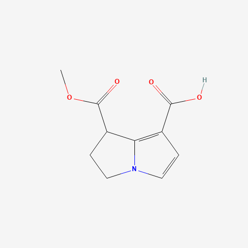 7-(methoxycarbonyl)-6,7-dihydro-5-Hpyrrolizine-1-carboxylic acid (CAS: 92992-17-1) - Related Chemical Product