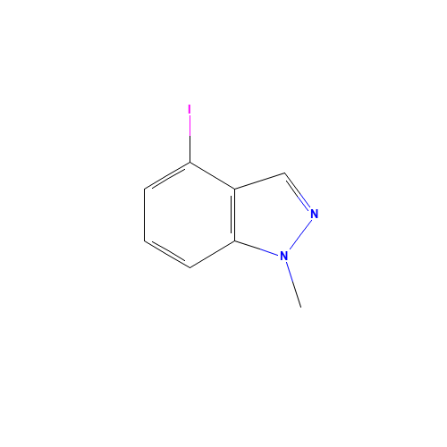1H-INDAZOLE,4-IODO-1-METHYL- (CAS: 935661-15-7) - Related Chemical Product