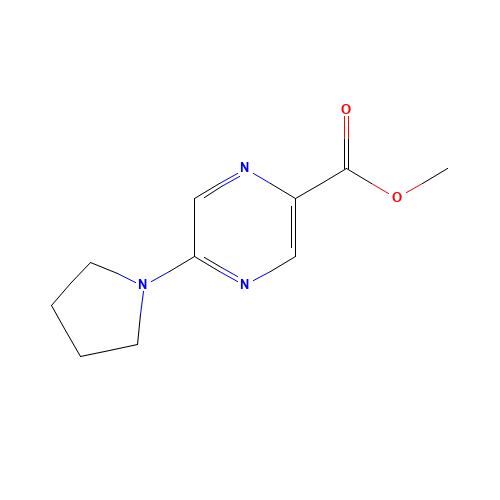 METHYL 5-(1-PYRROLIDINYL)-2-PYRAZINECARBOXYLATE (CAS: 944133-94-2) - Related Chemical Product