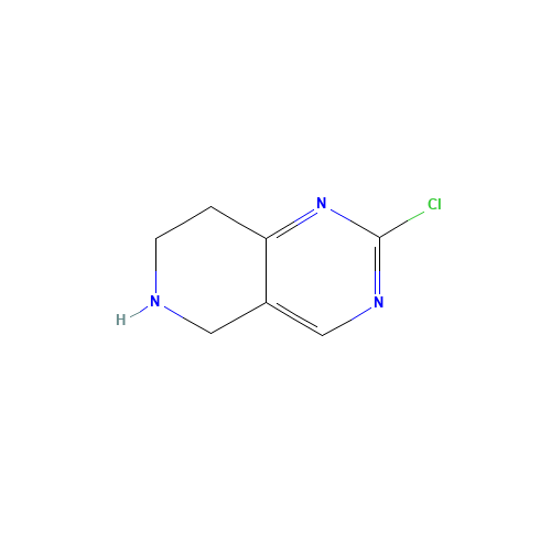 2-chloro-5,6,7,8-tetrahydropyrido[4,3-d]pyrimidine (CAS: 944901-59-1) - Related Chemical Product