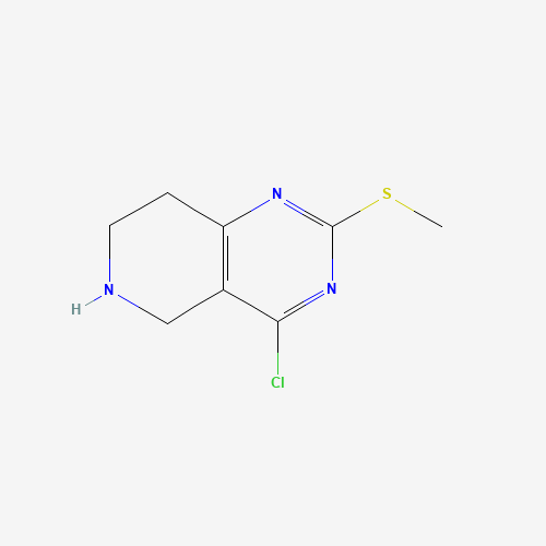 4-chloro-5,6,7,8-tetrahydro-2-(methylthio)pyrido[4,3-d]pyrimidine (CAS: 944902-03-8) - Related Chemical Product