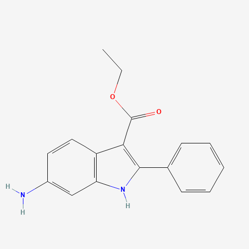 ETHYL 6-AMINO-2-PHENYL-1H-INDOLE-3-CARBOXYLATE (CAS: 945655-38-9) - Related Chemical Product