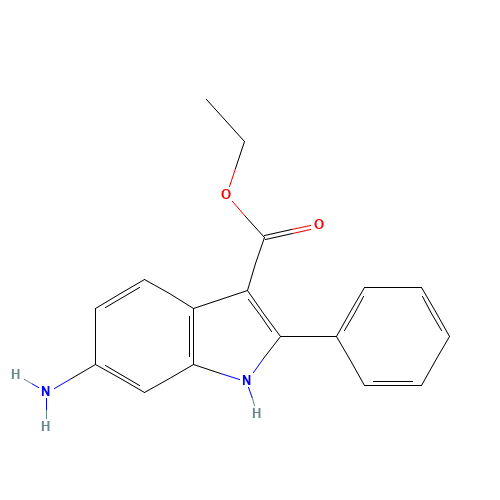 ETHYL 6-AMINO-2-PHENYL-1H-INDOLE-3-CARBOXYLATE (CAS: 945655-38-9) - Related Chemical Product