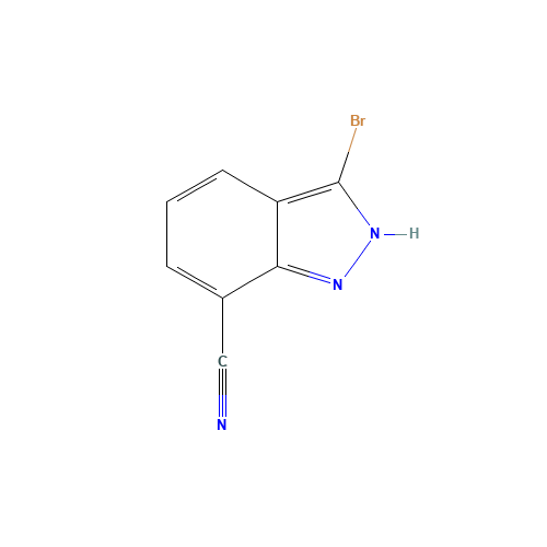 3-bromo-1H-indazole-7-carbonitrile (CAS: 945762-00-5) - Related Chemical Product