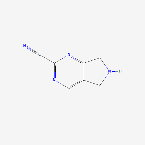 6,7-dihydro-5H-pyrrolo[3,4-d]pyrimidine-2-carbonitrile (CAS: 947305-16-0) - Related Chemical Product