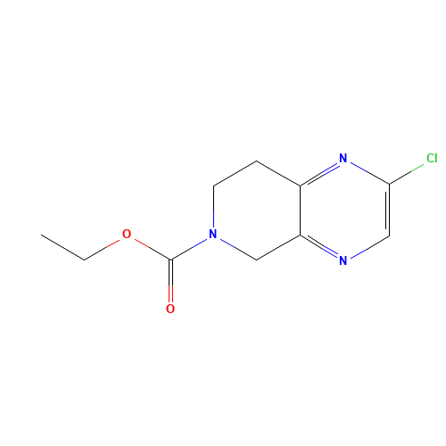 ethyl 2-chloro-7,8-dihydropyrido[3,4-b]pyrazine-6(5H)-carboxylate (CAS: 949922-49-0) - Related Chemical Product