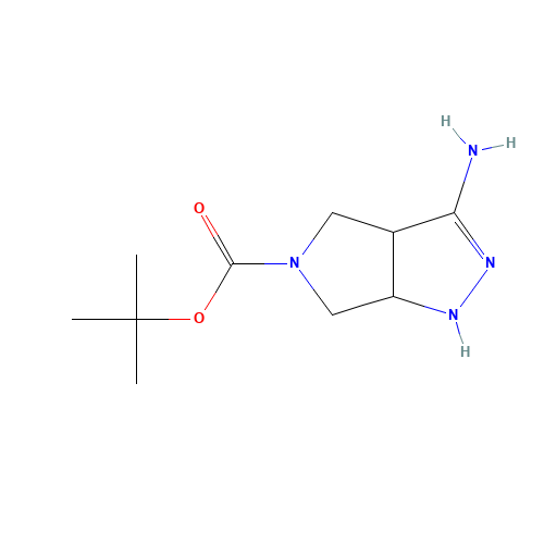 tert-butyl 3-amino-3a,4,6,6a-tetrahydropyrrolo[3,4-c]pyrazole-5(1H)-carboxylate (CAS: 952182-06-8) - Related Chemical Product