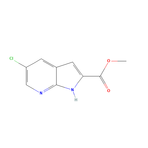 methyl 5-chloro-1H-pyrrolo[2,3-b]pyridine-2-carboxylate (CAS: 952182-19-3) - Related Chemical Product