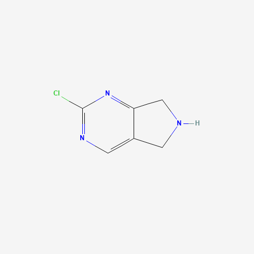 2-Chloro-6,7-dihydro-5H-pyrrolo[3,4-d]pyrimidine (CAS: 954232-71-4) - Related Chemical Product