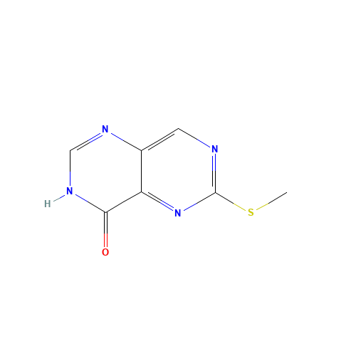6-(METHYLTHIO)PYRIMIDO[5,4-D]PYRIMIDIN-4(1H)-ONE (CAS: 98550-19-7) - Related Chemical Product