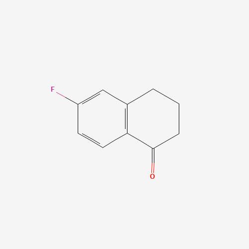 6-Fluoro-1-tetralone (CAS: 703-67-3) - Chemical Structure and Molecular Formula 