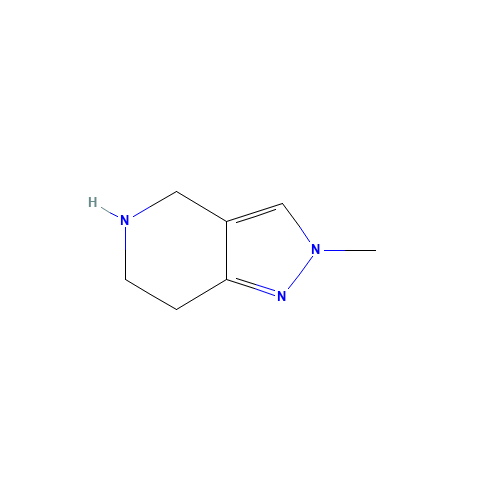 2-METHYL-4,5,6,7-TETRAHYDRO-2H-PYRAZOLO[4,3-C]PYRIDINE (CAS: 100501-59-5) - Related Chemical Product
