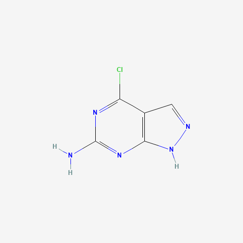 4-CHLORO-1H-PYRAZOLO[3,4-D]PYRIMIDIN-6-AMINE (CAS: 100644-65-3) - Related Chemical Product