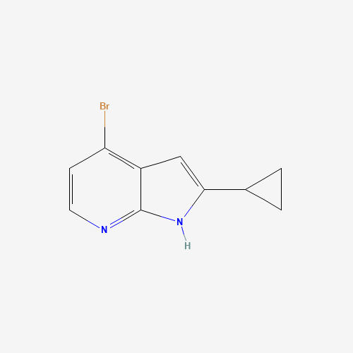 4-bromo-2-cyclopropyl-1H-pyrrolo[2,3-b]pyridine (CAS: 1014614-11-9) - Related Chemical Product