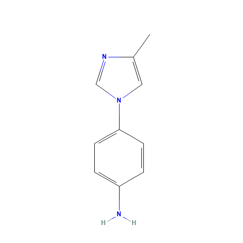 4-(4-Methyl-1H-imidazol-1-yl)benzenamine (CAS: 102791-87-7) - Related Chemical Product