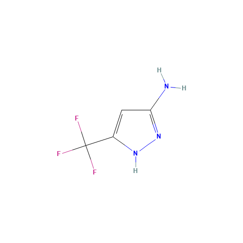 5-TRIFLUOROMETHYL-2H-PYRAZOL-3-YLAMINE (CAS: 1028843-19-7) - Related Chemical Product