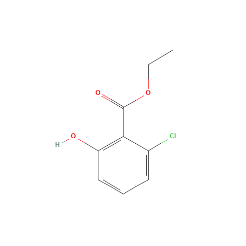 ETHYL 2-CHLORO-6-HYDROXYBENZOATE (CAS: 112270-06-1) - Chemical Structure and Molecular Formula 
