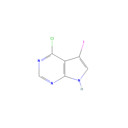 4-Chloro-5-iodo-7H-pyrrol[2,3-d]pyrimidine (CAS: 123148-78-7) - Related Chemical Product