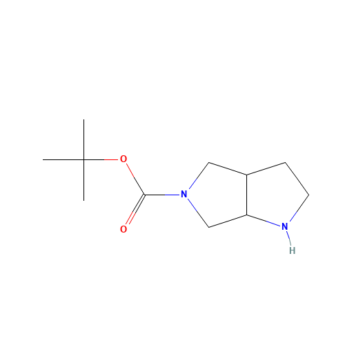 TERT-BUTYL HEXAHYDROPYRROLO[3,4-B]PYRROLE-5(1H)-CARBOXYLATE (CAS: 132414-81-4) - Related Chemical Product