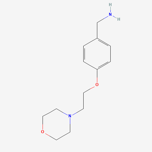 [4-(2-MORPHOLINOETHOXY)PHENYL]METHYLAMINE (CAS: 140836-69-7) - Related Chemical Product