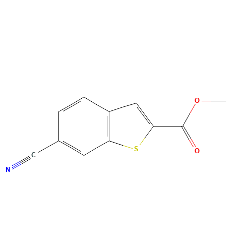 6-CYANO-BENZO[B]THIOPHENE-2-CARBOXYLIC ACID METHYL ESTER (CAS: 146137-95-3) - Related Chemical Product