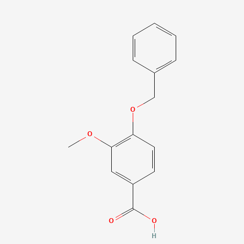 4-BENZYLOXY-3-METHOXYBENZOIC ACID (CAS: 1486-53-9) - Related Chemical Product