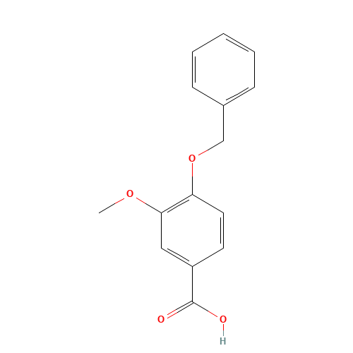 4-BENZYLOXY-3-METHOXYBENZOIC ACID (CAS: 1486-53-9) - Related Chemical Product