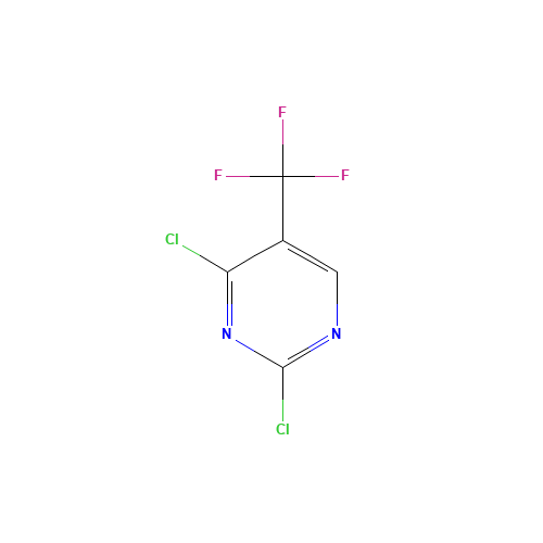 2,4-Dichloro-5-trifluoromethylpyrimidine (CAS: 3932-97-6) - Related Chemical Product
