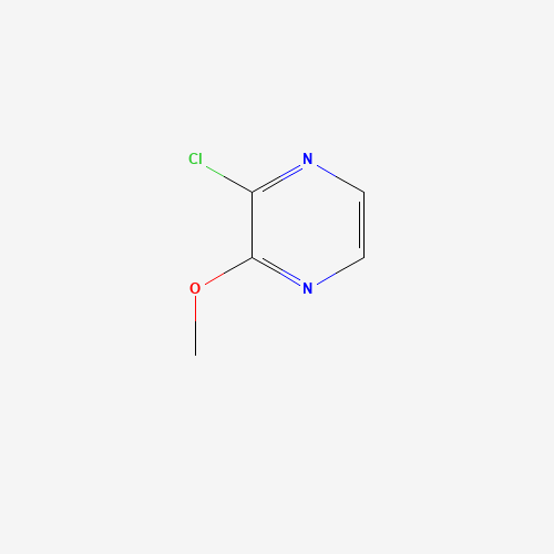 2-CHLORO-3-METHOXYPYRAZINE (CAS: 40155-28-0) - Chemical Structure and Molecular Formula 