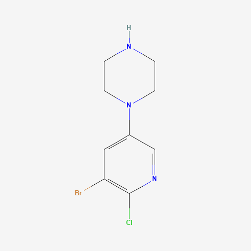 1-(6-Chloro-5-bromo-3-pyridyl)piperazine (CAS: 412347-55-8) - Related Chemical Product