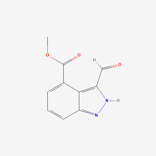 METHYL 3-FORMYL-4-INDAZOLECARBOXYLATE (CAS: 433728-79-1) - Related Chemical Product