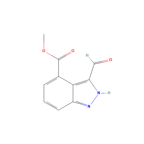 METHYL 3-FORMYL-4-INDAZOLECARBOXYLATE (CAS: 433728-79-1) - Related Chemical Product
