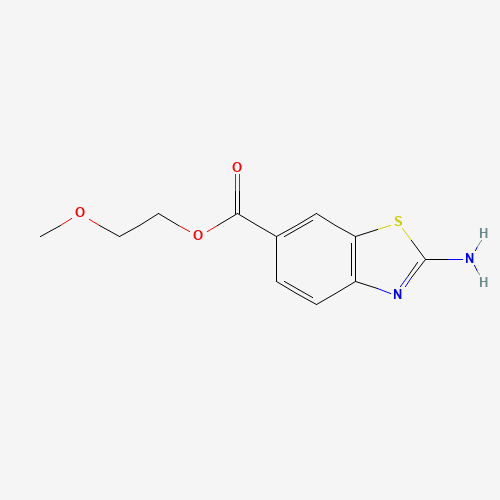 2-AMINO-BENZOTHIAZOLE-6-CARBOXYLIC ACID 2-METHOXY-ETHYL ESTER (CAS: 436088-66-3) - Related Chemical Product