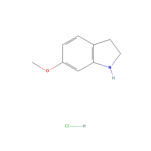 6-METHOXY-2,3-DIHYDRO-1H-INDOLE HYDROCHLORIDE (CAS: 4770-41-6) - Related Chemical Product