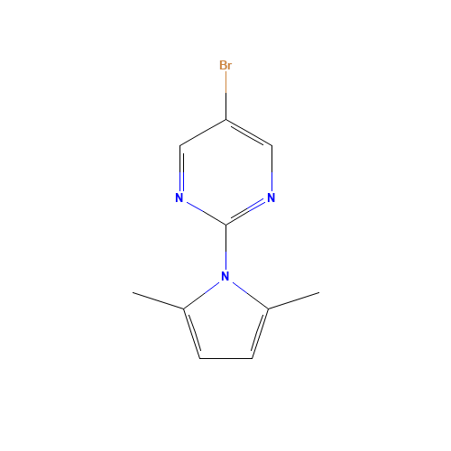5-BROMO-2-(2,5-DIMETHYL-1H-PYRROL-1-YL)PYRIMIDINE (CAS: 478258-81-0) - Related Chemical Product