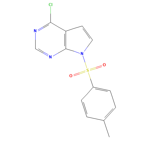 4-CHLORO-7-TOSYL-7H-PYRROLO[2,3-D]PYRIMIDINE (CAS: 479633-63-1) - Related Chemical Product
