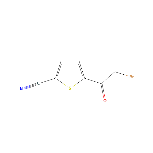 5-(bromoacetyl)thiophene-2-carbonitrile (CAS: 496879-84-6) - Related Chemical Product